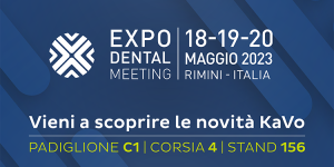 Anche quest’anno KaVo sarà presente a Expodental Meeting 2023, a Rimini, 18-20 maggio 2023.